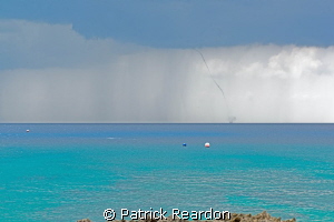 Waterspout!  Nothing like a little entertainment before a... by Patrick Reardon 